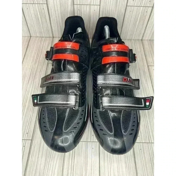 DMT Impact Black Cycling Shoes Boots Road Bike Spin Class 3-Bolt Men's EU 46 - Picture 3 of 14